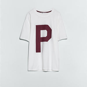 ZARA ザライニシャル Ｔシャツシルバーレディースメンズ0085350
