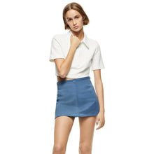 画像をギャラリービューアに読み込む, ZARA ザラテクスチャーポロシャツホワイトレディース3067007