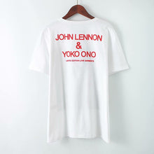 画像をギャラリービューアに読み込む, ZARA ザラLOVE YOKO ONO JOHN LENNON Ｔシャツコットンホワイトレディース4644353