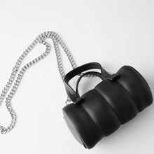 画像をギャラリービューアに読み込む, ZARA ザラ 2-IN-1キルティング仕上げバレルバッグ ブラック　6394510