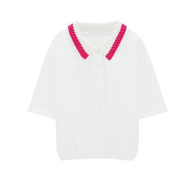 画像をギャラリービューアに読み込む, ZARA ザラコントラストＴシャツ ホワイトレディース1930043