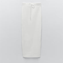 画像をギャラリービューアに読み込む, ZARA ザラプラッシュ地スカートエクリュレディース5584502