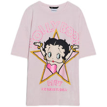 画像をギャラリービューアに読み込む, ZARA ザラベティブープ™ Tシャツコットンホワイトレディース4644361