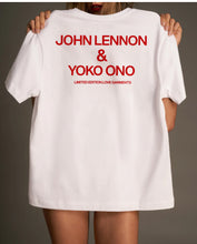 画像をギャラリービューアに読み込む, ZARA ザラLOVE YOKO ONO JOHN LENNON Ｔシャツコットンホワイトレディース4644353