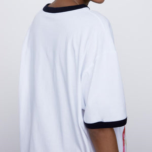 ZARA ザラガールプリントTシャツコットンホワイトレディース5644107