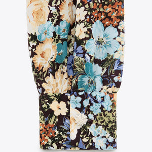 ZARA ザラクロップド丈プリント柄シャツポリエステルマルチカラーレディース8364410
