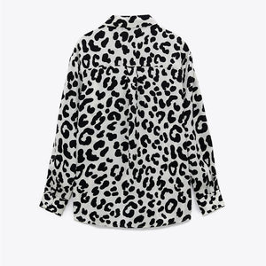 ZARA ザラサテン地シャツポリエステルホワイトブラックレディース2535308