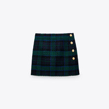 画像をギャラリービューアに読み込む, ZARA ザラミニスカートアクリルグリーンレディース2410437