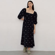 画像をギャラリービューアに読み込む, ZARA ザラエンブロイダリー ワンピース ブラックレディース0881801