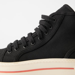 ZARA ザラ チャンキーソールレースアップハイカットスニーカー 3403510