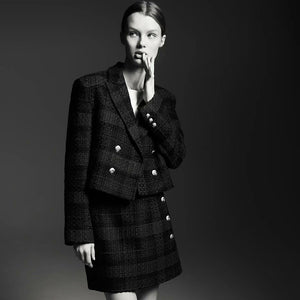 ZARA ザラミニスカートアクリルグリーンレディース2410437