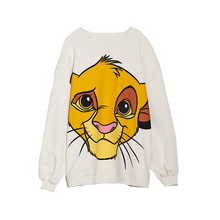 画像をギャラリービューアに読み込む, ZARA ザラベビーシンバ DISNEY スウェットシャツホワイトレディースメンズ5580100