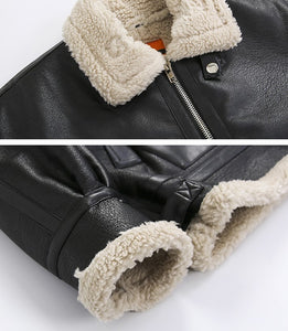 ジャケット レザージャケット スタジャン　ボア PU