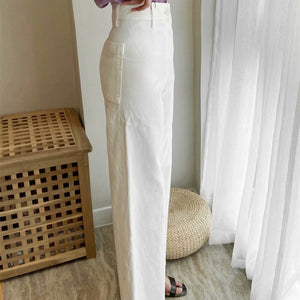 ZARA ザラ生エッジハイウエストワイドレッグパンツ レデイース 2色 8246050
