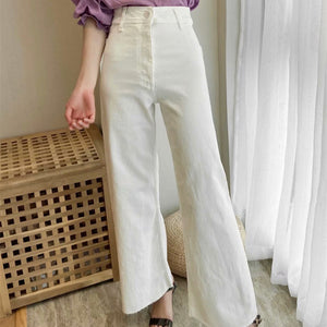 ZARA ザラ生エッジハイウエストワイドレッグパンツ レデイース 2色 8246050