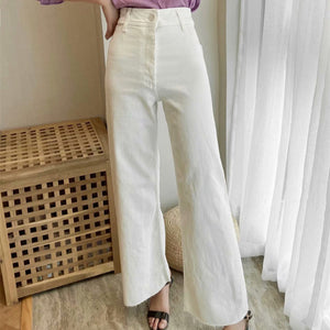 ZARA ザラ生エッジハイウエストワイドレッグパンツ レデイース 2色 8246050