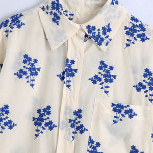 ZARA ザラ 新しい刺繡シャツ 夏 レデイース 4786260