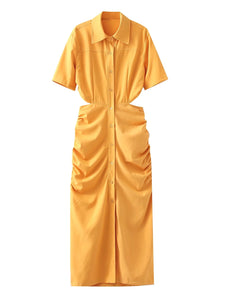 ZARA ザラ カットアウトラペルドレ スレデイース 4色 7694312