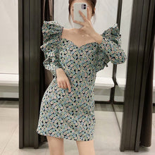 画像をギャラリービューアに読み込む, ZARA ザラ デイジープリント肩をすくめるバックレスドレス レデイース マルチカラー8342109