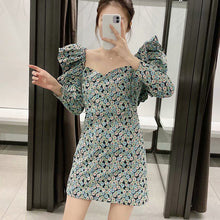 画像をギャラリービューアに読み込む, ZARA ザラ デイジープリント肩をすくめるバックレスドレス レデイース マルチカラー8342109