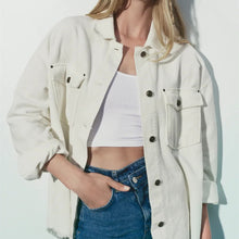 画像をギャラリービューアに読み込む, ZARA ザラ コーデュロイシャツジャケット レデイース  8372024