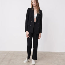 画像をギャラリービューアに読み込む, ZARA ザラフルレングスパンツポリエステルブラックレディース4786061