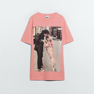 ZARA ザラLOVE ™ ROCKY & BUTKUS Ｔシャツコットンピンクレディース4644352