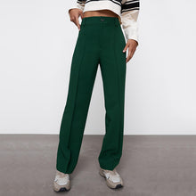 画像をギャラリービューアに読み込む, ZARA ザラフルレングスパンツポリエステルダークグリーンレディース2372915